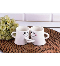 Load image into Gallery viewer, Lover Cup Hug Me Mug Porcelain Mug Coffee Cup

