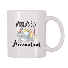 Load image into Gallery viewer, World&#39;s Best Accountant Coffee Mug (11 oz)
